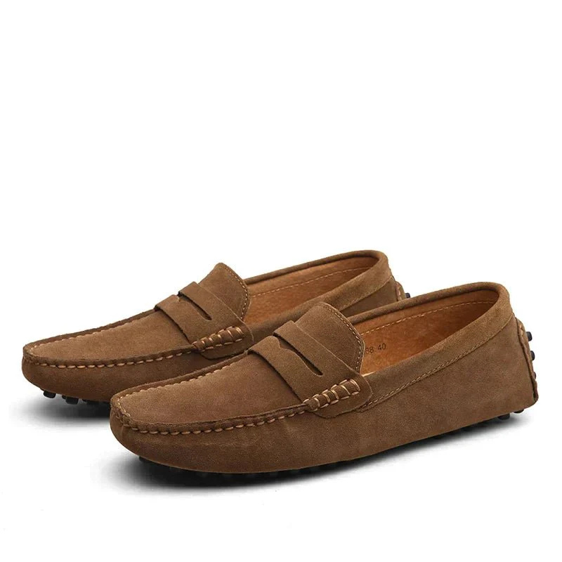 Xavier | Slippers Homme en Daim | Confortables