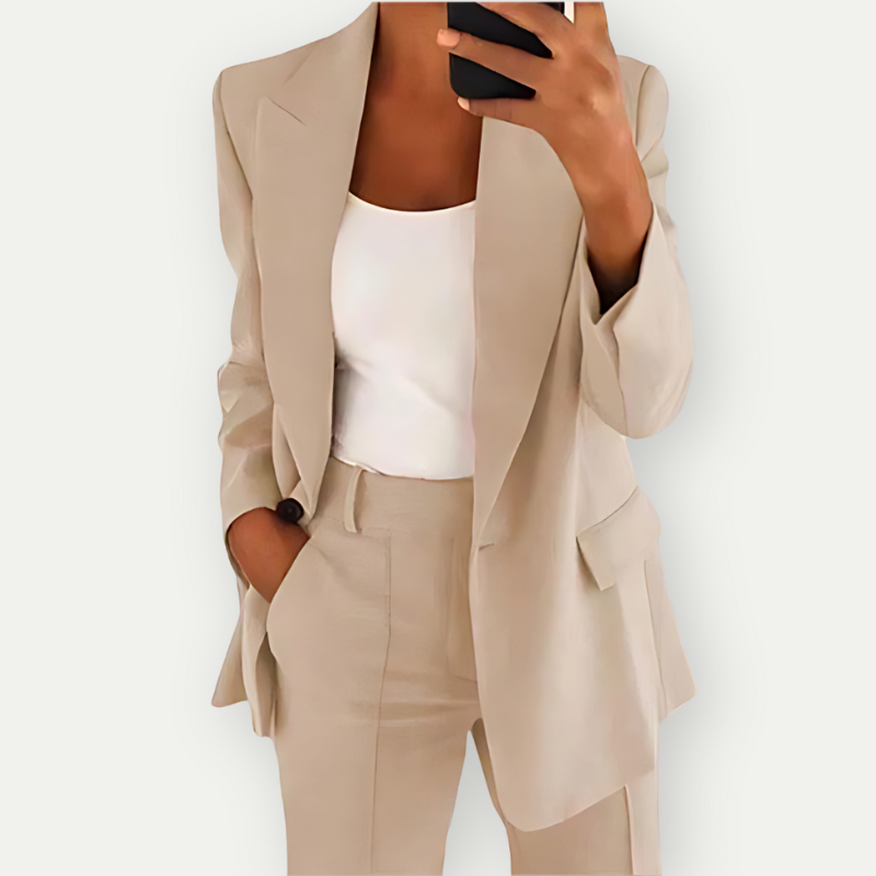 Camille | Blazer Femme Élégant | Tailleur