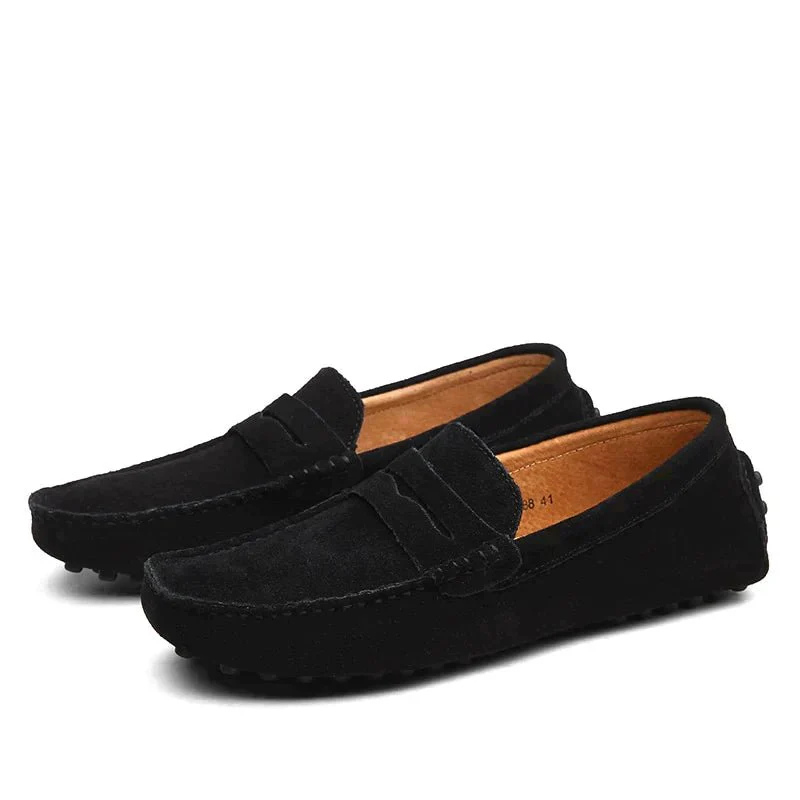 Xavier | Slippers Homme en Daim | Confortables