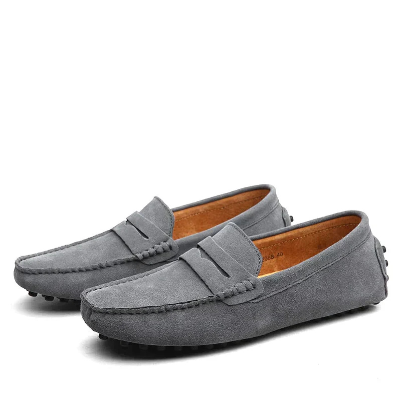 Xavier | Slippers Homme en Daim | Confortables