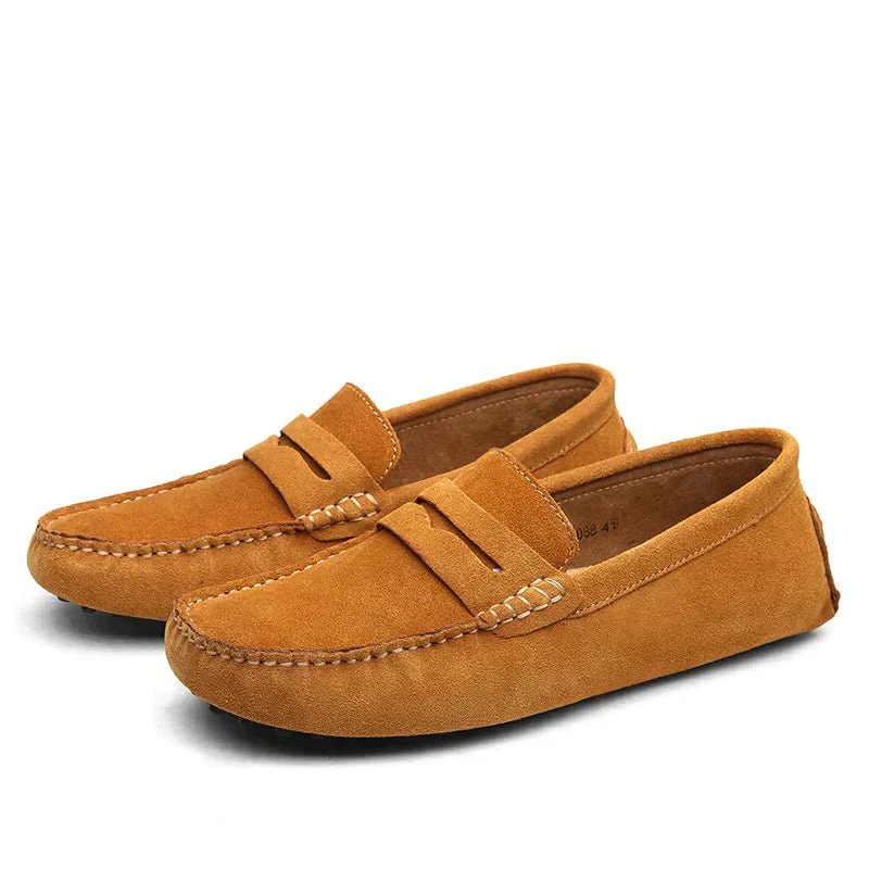 Xavier | Slippers Homme en Daim | Confortables