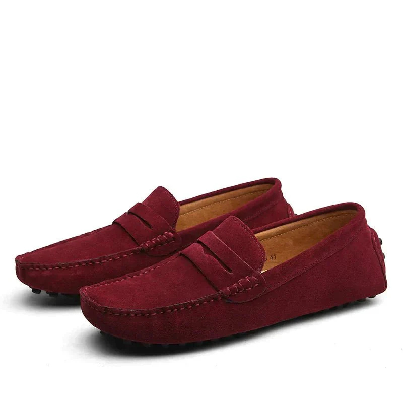 Xavier | Slippers Homme en Daim | Confortables